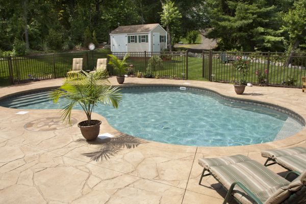 Concrete Pool Deck Repair in Boston